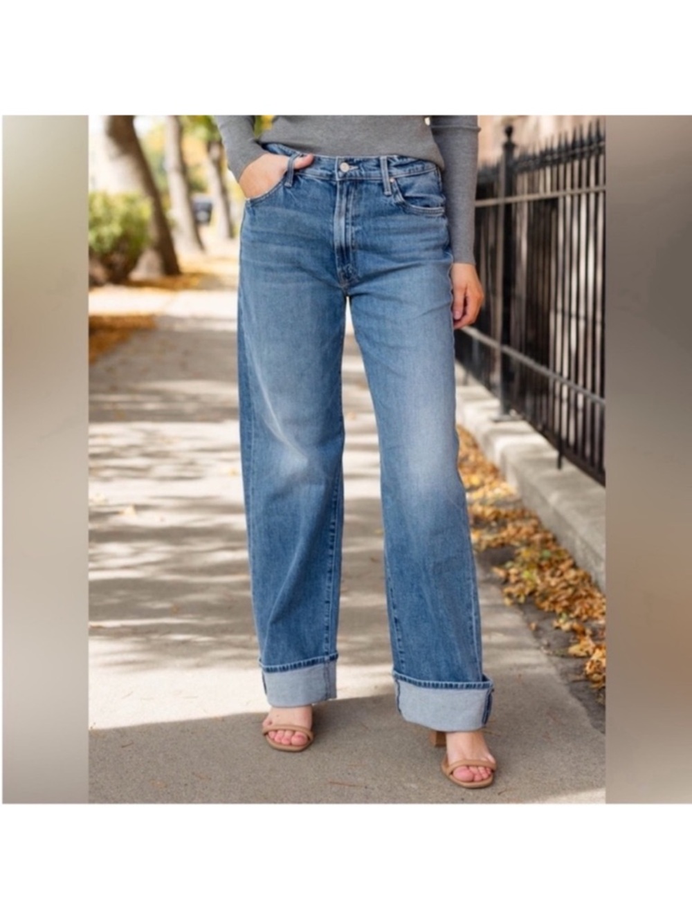NWT Mother Superior Denim The Dodger Skimp Cuff Jean Music Is The Medium Sz 28 - Picture 3 of 15